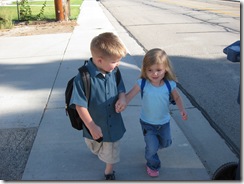 6.27.09 Isaac's first day of school AM (3)