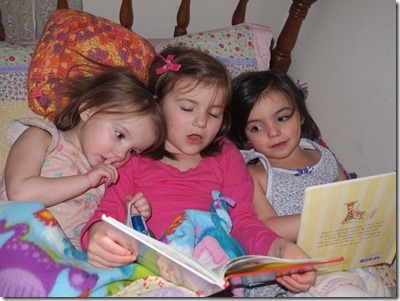 3.14.13 Girls reading together
