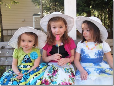 3.31.13 girls in their Easter hats (8)